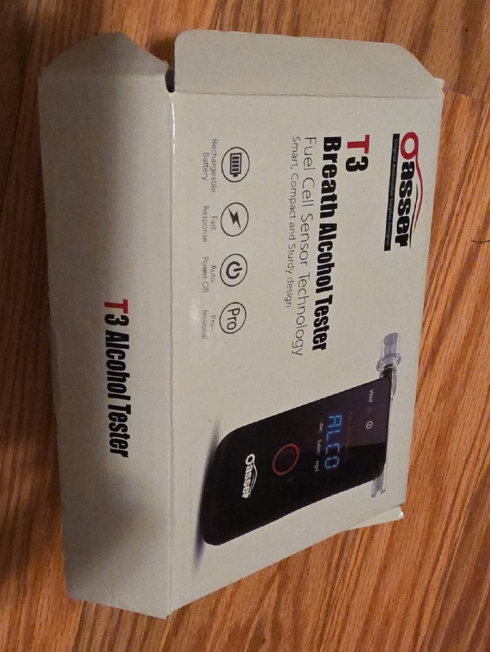 T3 Black Breath Alcohol Tester - Portable Breathalyzer